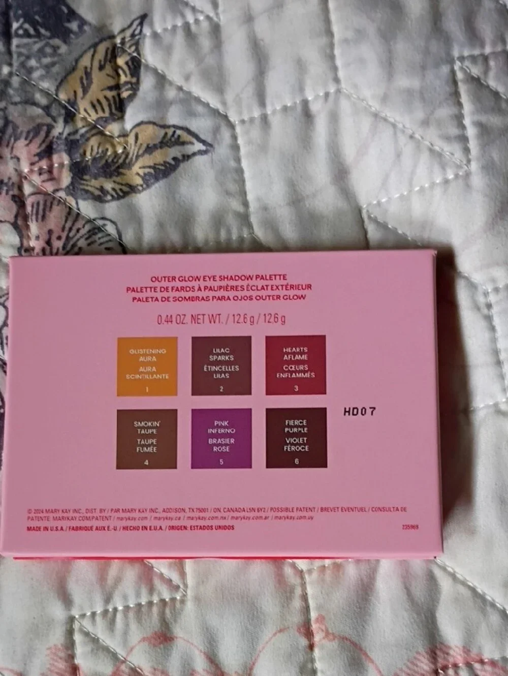 Mary Kay Pink & Plum 6-Color Eyeshadow Palette